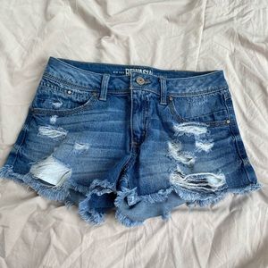 Denim Short Shorts